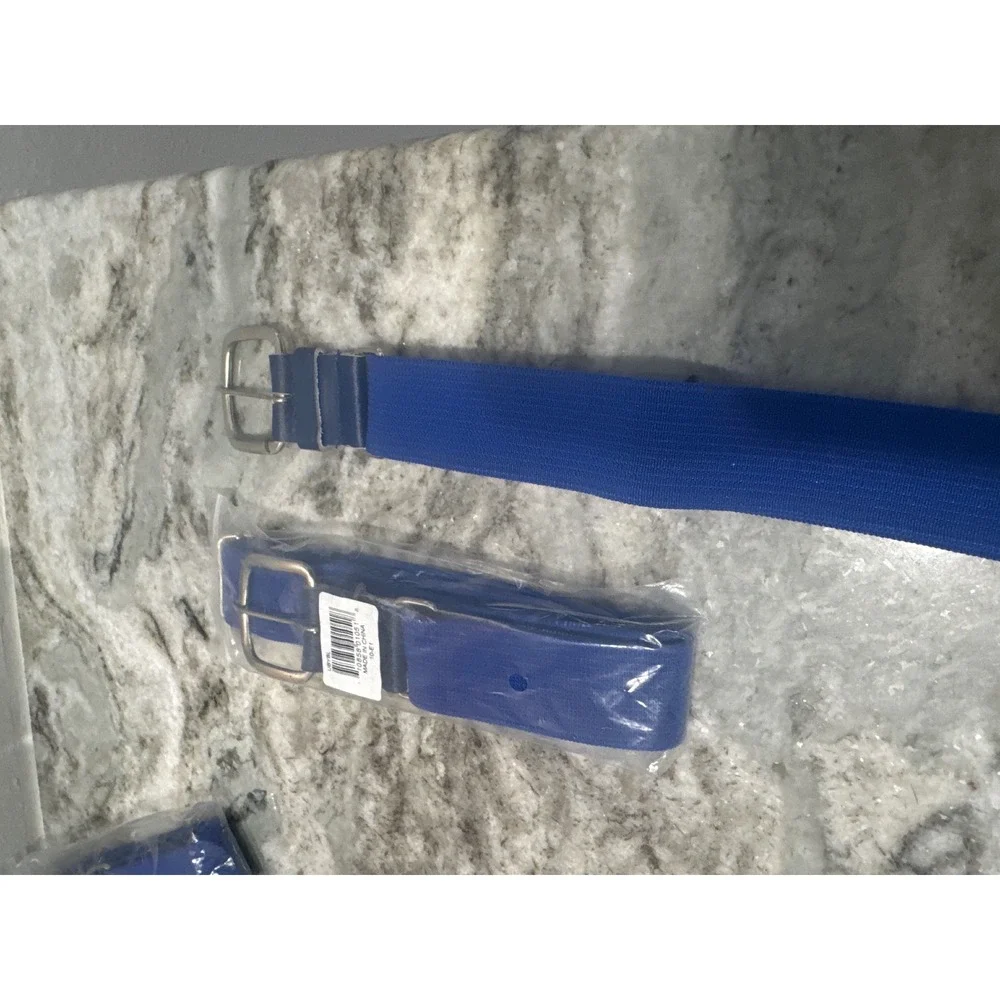 Set of 2 Champion Sports Youth Uniform Belt Cobalt Blue (Item Model: UBYBL) NIP